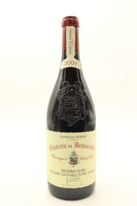 (1) 2009 Chateau de Beaucastel Chateauneuf-du-Pape Grand Cuvee Hommage a Jacques Perrin, Rhone [JR18.5] [RP99] [WS97] &diams;