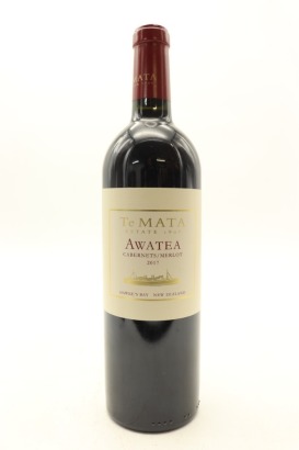 (1) 2017 Te Mata Estate Awatea Cabernets Merlot, Hawkes Bay &diams;