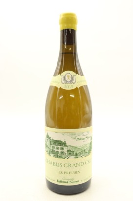 (1) 2019 Domaine Billaud-Simon Les Preuses, Chablis Grand Cru [JR17] &diams;