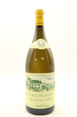 (1) 2019 Domaine Billaud-Simon Montee de Tonnerre, Chablis Premier Cru, 1500ml [JR17] &diams;