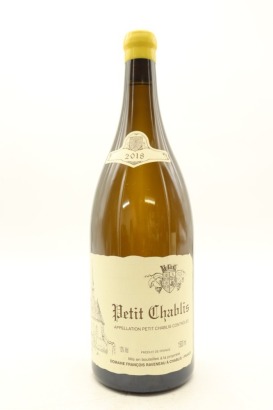 (1) 2018 Domaine Francois Raveneau Petit Chablis, Burgundy, 1500ml &diams;