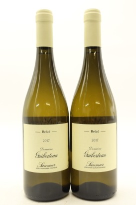 (2) 2017 Domaine Guiberteau Saumur Blanc Breze, Loire &diams;