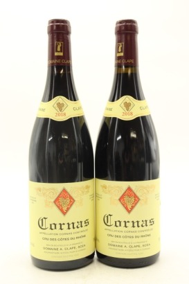 (2) 2018 Domaine Auguste Clape Cornas, Rhone [RP97] &diams;