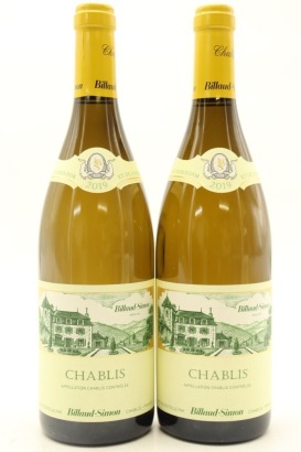 (2) 2019 Domaine Billaud-Simon Chablis, Burgundy &diams;