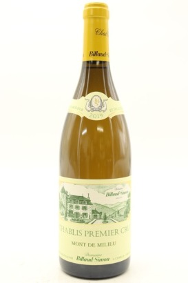 (1) 2019 Domaine Billaud-Simon Mont de Milieu, Chablis Premier Cru &diams;