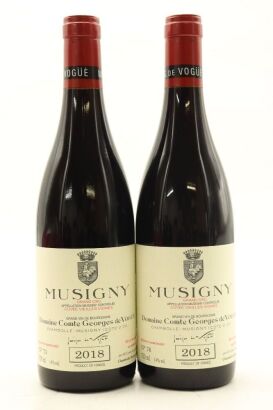 (2) 2018 Domaine Comte Georges de Vogue Musigny Grand Cru 'Cuvee Vieilles Vignes', Cote de Nuits