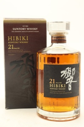 (1) Hibiki 21 Year Old Blended Japanese Whisky, 43% ABV (GB)