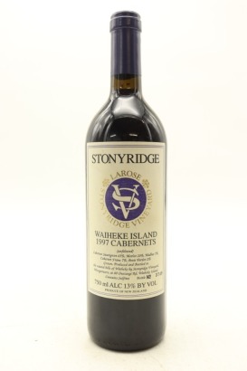 (1) 1997 Stonyridge Vineyard Larose, Waiheke Island