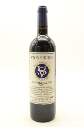 (1) 2002 Stonyridge Vineyard Larose, Waiheke Island