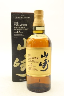 (1) The Yamazaki 12 Year Old Single Malt Japanese Whisky, 43% ABV (GB)