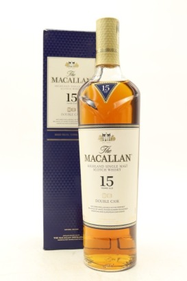 (1) The Macallan Double Cask 15 Year Old Single Malt Scotch Whisky, 43% ABV (GB)