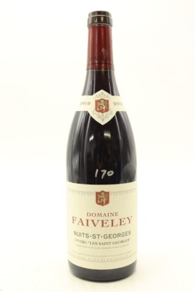 (1) 2010 Domaine Faiveley Les Saint-Georges, Nuits-Saint-Georges Premier Cru (NC)
