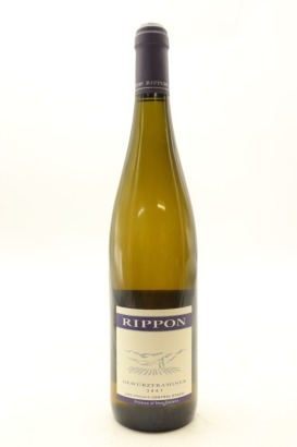 (1) 2007 Rippon Gewurztraminer, Wanaka