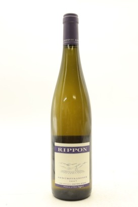 (1) 2007 Rippon Gewurztraminer, Wanaka