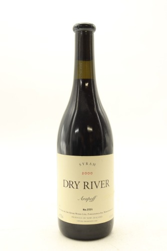 (1) 2000 Dry River Arapoff Syrah, Martinborough