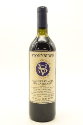(1) 1996 Stonyridge Vineyard Larose, Waiheke Island [BC96] (US)