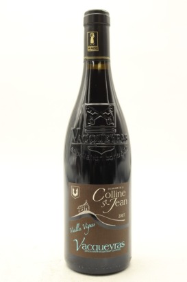 (1) 2007 Domaine de la Colline Saint-Jean Vacqueyras Vieilles Vignes, Rhone