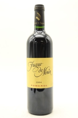 (1) 2004 Fugue de Nenin, Pomerol