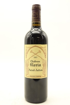 (1) 2007 Chateau Gloria, Saint-Julien