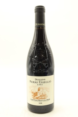 (1) 2008 Domaine Pierre Usseglio et Fils Chateauneuf-du-Pape, Rhone [JR16.5]