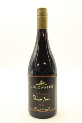(1) 2007 Goldwater Pinot Noir, Marlborough