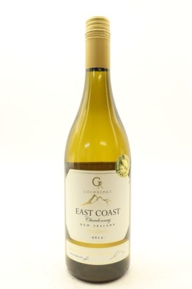 (1) 2014 Goldridge Estate East Coast Reserve Chardonnay, New Zealand