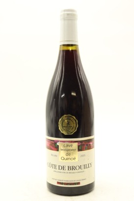 (1) 2005 Cave Beaujolaise de Quincie Cote de Brouilly, Beaujolais