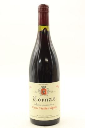 (1) 2002 Domaine Alain Voge Cornas Cuvee Vieilles Vignes, Rhone