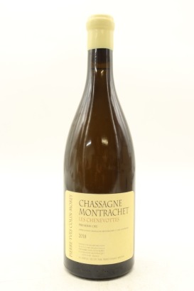 (1) 2018 Pierre-Yves Colin-Morey Les Chenevottes, Chassagne-Montrachet Premier Cru [JR17.5] [WS93]