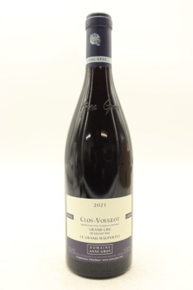 (1) 2021 Domaine Anne Gros Clos de Vougeot Grand Cru Le Grand Maupertui, Cote de Nuits