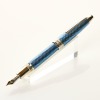 Montblanc, Meisterst&uuml;ck Glacier Solitaire Fountain Pen with 18ct Fine Nib with Box - As new - 2