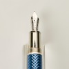 Montblanc, Meisterst&uuml;ck Glacier Solitaire Fountain Pen with 18ct Fine Nib with Box - As new - 3
