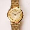 10ct Gold Filled, 33mm LeCoultre (American Jaeger LeCoultre) on Aftermarket Champion Band, circa 1950's