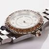 Titanium-Ceramic, 38mm Chanel, J12 Chronomatic Cognac Sapphire Wristwatch, circa 2012 - 3
