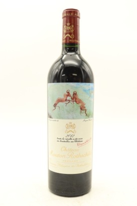 (1) 2012 Chateau Mouton Rothschild, Pauillac [JR17] [WE97] [RP96] [WS95]