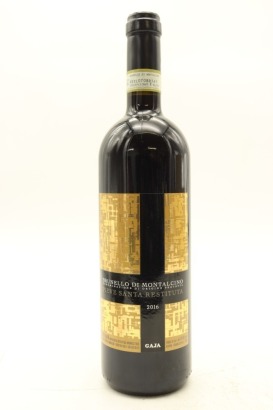 (1) 2016 Gaja Pieve Santa Restituta, Brunello di Montalcino DOCG