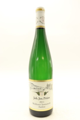 (1) 2011 Joh. Jos. Prum Wehlener Sonnenuhr Riesling Auslese, Mosel [JR17]