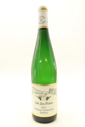 (1) 2011 Joh. Jos. Prum Wehlener Sonnenuhr Riesling Spatlese, Mosel