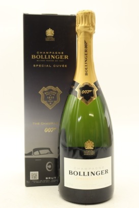 (1) NV Bollinger Special Cuvee Brut 'James Bond 007' Limited Edition, Champagne (GB)
