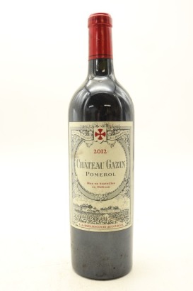 (1) 2012 Chateau Gazin, Pomerol [JR16] [RP95]