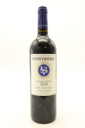 (1) 2020 Stonyridge Vineyard Larose, Waiheke Island