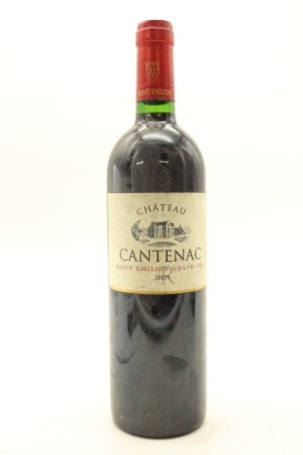 (1) 2009 Chateau Cantenac, Saint-Emilion Grand Cru