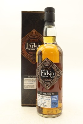 (1) The Firkin Whisky Co. 'The Firkin 49' Tullabardine Oloroso - Amontillado Cask Single Malt Scotch Whisky, 48.9% ABV (GB)
