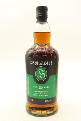 (1) Springbank 15 Year Old 2024 Release Single Malt Scotch Whisky, 46% ABV