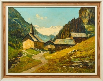 P TISSERAND Untitled Landscape