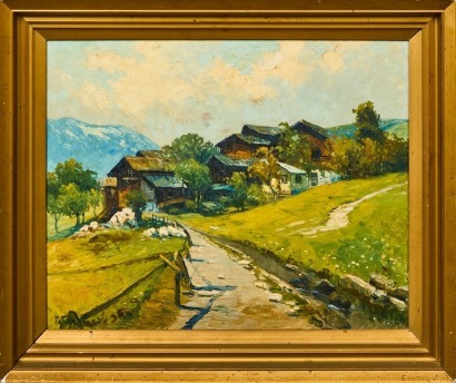 P TISSERAND Untitled Landscape