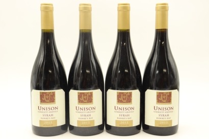 (4) 2013 Unison Vineyard Syrah, Gimblett Gravels