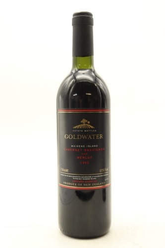 (1) 1993 Goldwater Estate Cabernet Sauvignon/Merlot, Waiheke Island
