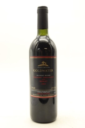 (1) 1993 Goldwater Estate Cabernet Sauvignon/Merlot, Waiheke Island