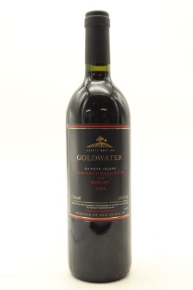 (1) 1993 Goldwater Estate Cabernet Sauvignon/Merlot, Waiheke Island